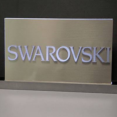 Eremit Display LED Schild für Svarovski