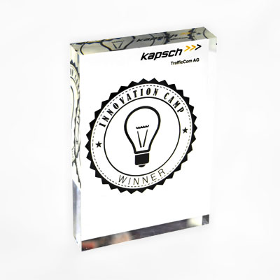 Eremit Display Kapsch TrafficCom AG Innovation Camp Winner