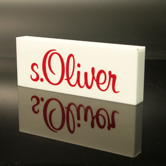 Eremit Logoblock für S. Oliver