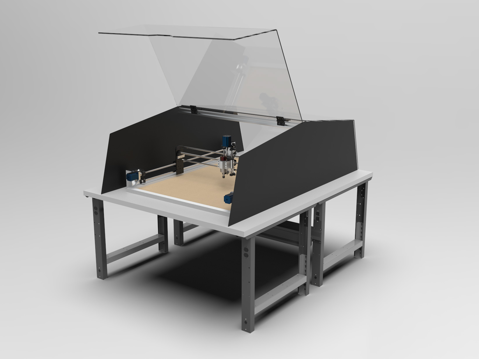 CNC-Router-Einhausung