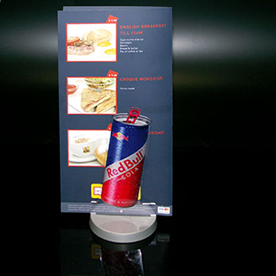 Eremit Display Menükartenhalter für Red Bull