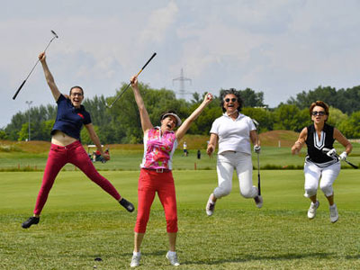 Happy Golf - Golfclub Frühling